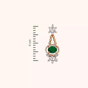 18 KT Diamond Earring